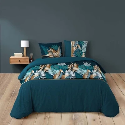 Image of Douceur d&#039;Intérieur, Alianor 3 Piece Bedding Set (260 x 240 cm) 100% Cotton