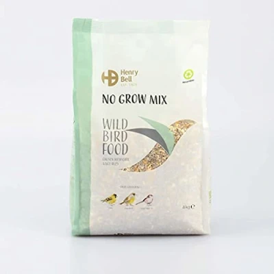 Image of Henry Bell No Grow Mix Bird Food, Multicolor, 4 kg