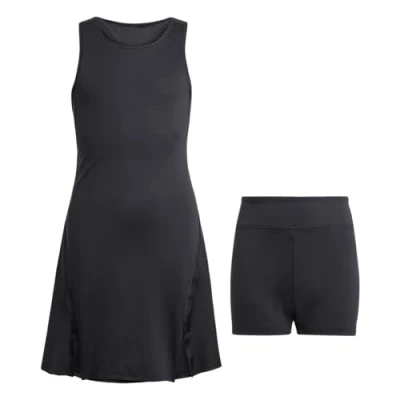 Image of adidas Girl&#039;s Girls Club Tennis Dress, Black, 7 8 Years