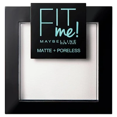 Image of Maybelline Fit Me Matte and Poreless Powder, Translucent, 9 g (Pack of 1)