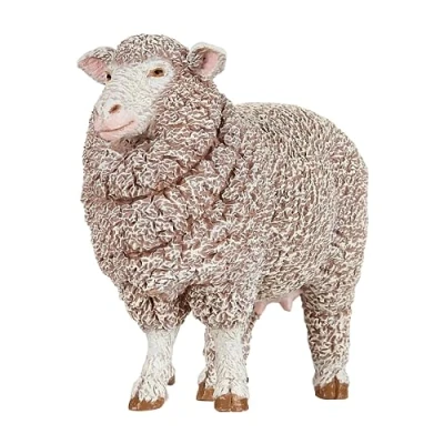 Image of Papo ewe FARMYARD FRIENDS Animals Figurine, 51175 Merinos Sheep