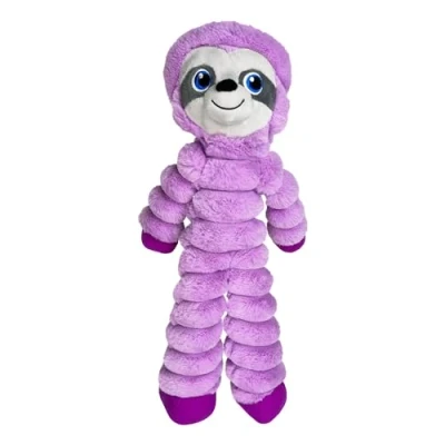 Image of KONG Shakers Crumples Jumbo Floppy Plush Dog Toy (Sloth)