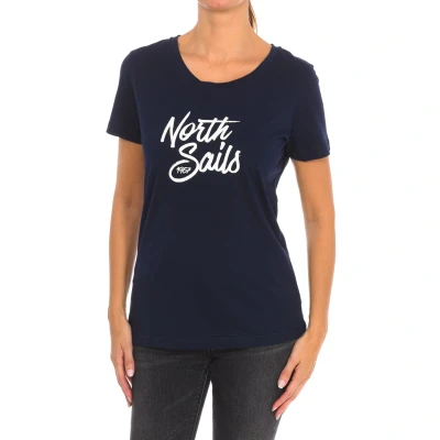 Image of North Sails Womens Short sleeve t shirt 9024300 women Blue Size Small