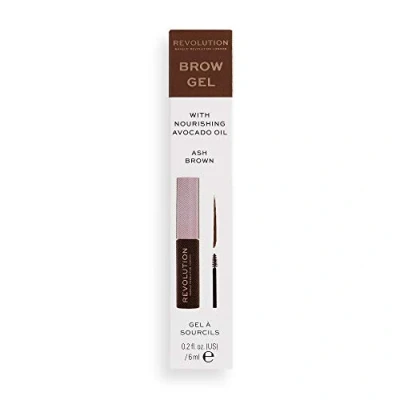 Image of Revolution Beauty London Brow Gel Ash Brown
