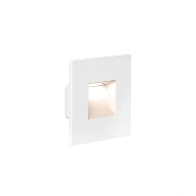 Image of White Square Bezel for EN FW1 Outdoor Wall Light Aurora