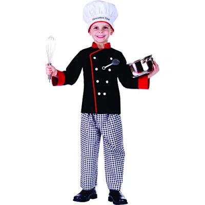 Image of Dress Up America Executive Chef Boy Costume Beautiful Set For Role Play
