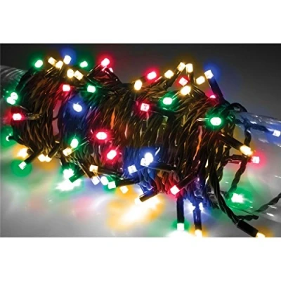 Image of Heavy Duty Static String Lights 180 x LEDS Multicoloured RGBA