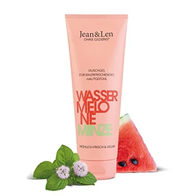 Image of Jean &amp; Len Watermelon Mint Shower Gel, Suitable for All Skin Types, Vegan Care Complex, a Refreshing Feeling, pH Skintideal, 250 ml