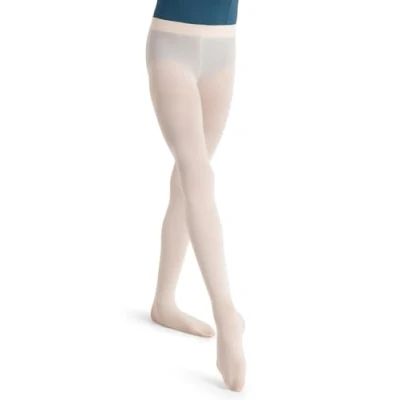 Image of Capezio Girl&#039;s Ultra Soft Transition Tight Hosiery, Light Pink, One Size (Pack of 3)