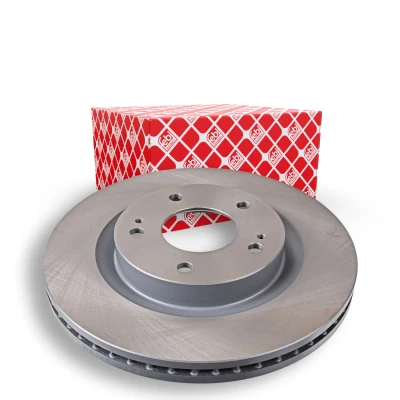 Image of MN116979, MN116981 Brake disc FEBI BILSTEIN 108463 Front Axle 290mm 26mm 5 Hole 114,3mm internally vented Coated MITSUBISHI: Grandis