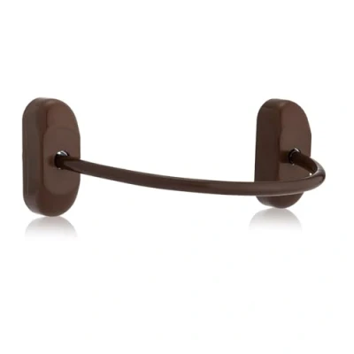 Image of XFORT Viper Fixed Cable Window Restrictor in Brown, Durable Safety Lock for Child and Security