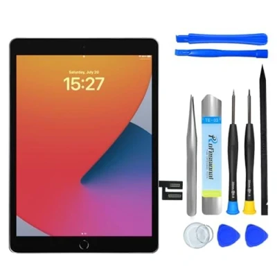 Image of NB+ Screen Replacement For iPad 7th 8th 10.2&quot; (A2197 A2198 A2200 A2270 A2428 A2429 A2430) Generation Touch Digitizer 2019/2020 Pre Installed Adhesive (Not LCD display)