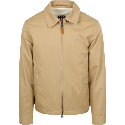 Image of Gant Jacket Windcheater Camel Beige Brown size M