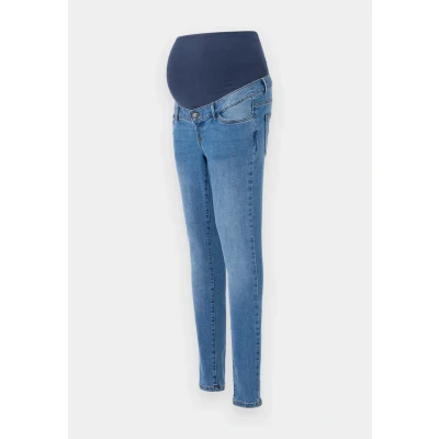 Image of Vero Moda Maternity Vmmtanya Piping NOOS Relaxed fit jeans, Women&#039;s, Size: XS, Medium blue denim
