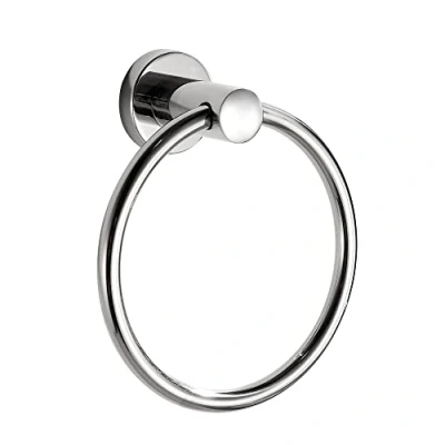 Image of BGL Towel Ring Contemporary Style Stainless Steel 304 Chrome Bathroom Accessories (Towel Ring)