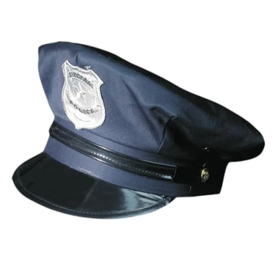 Image of Boland 97050 Police Hat for Adults Adjustable, Perfect Fancy Dress, Halloween or stag parties, Costume Events, and Special Occasions