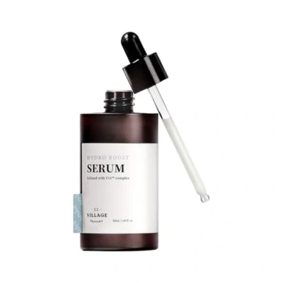 Image of [VILLAGE 11 FACTORY] HYDRO BOOST Serum (50ml) Korean skincare Vegan Formula Hyaluronic Acid &amp; Chamomile extract Deeply Hydrating 91% Natural Ingredients