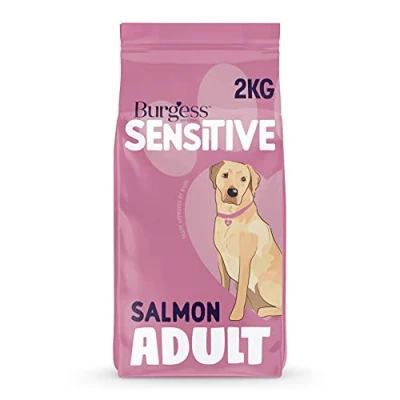 Image of Burgess Sensitive Dry Dog Food Salmon, 2kg