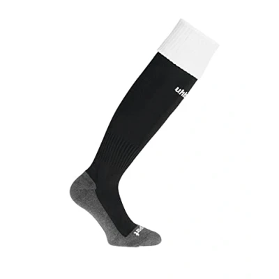 Image of Uhlsport Club Socks Men&#039;s Black and White, 37 40