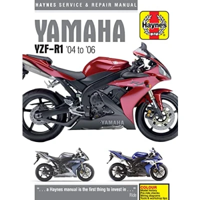 Image of Yamaha YZF R1 (04 06) Haynes Repair Manual (Paperback)