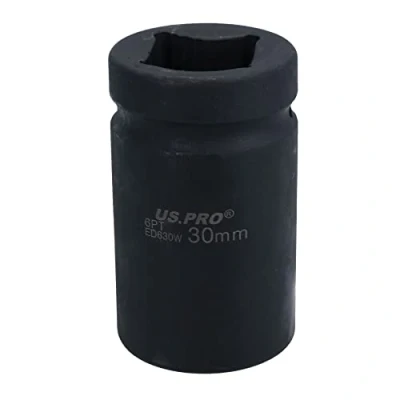 Image of 1&quot; Drive 30mm Deep MM Impact Impacted Socket 6 Sided Single Hex
