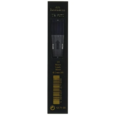 Image of Faber Castell 2mm Leads For Clutch Pencil TK9071 HB