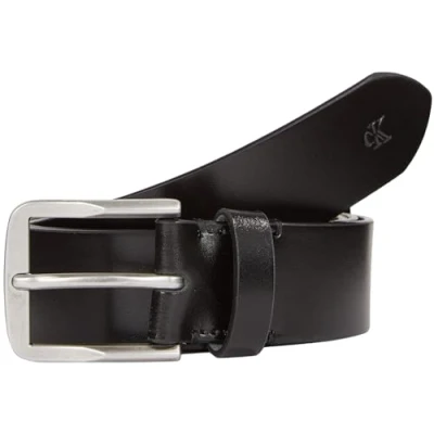 Image of Calvin Klein Jeans Classic FLAT BELT Belt, Men&#039;s, Size: 42, Black