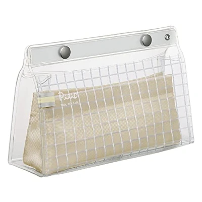 Image of KOKUYO Piiip Tool Pen Case, Japan Import, Shiny Beige, Regular, Case