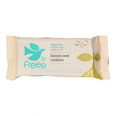 Image of Doves Farm Lemon Zest Cookies Gf 150G (Pack of 6)