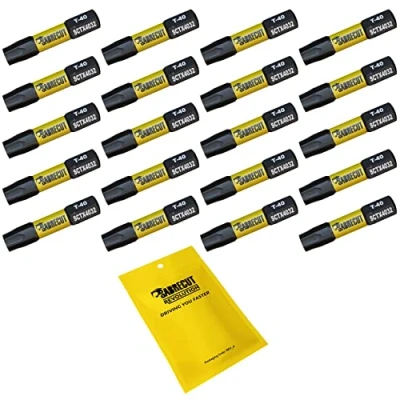 Image of 20 x SabreCut SCTX4032_20 32mm T40 TX40 Magnetic Impact Screwdriver Driver Bits Set Torx Heavy Duty