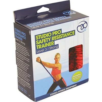 Image of Fitness Mad Safety Resistance Tube Strong (Red)