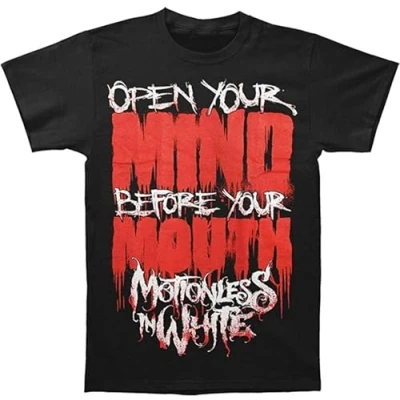 Image of Motionless in White Men&#039;s Open Your Mind T Shirt Black L