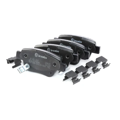 Image of 0446558010, 0446605010, 0446605020, 0446628110, 0446658010 Brake pad set BREMBO P 83 047 with acoustic wear warning accessories