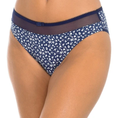 Image of Dim Womenss elastic fabric panties D4D58 Blue Size X Small