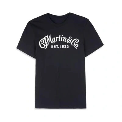 Image of MARTIN Men&#039;s C F Clothing T Shirt Classic Logo Black Large, L