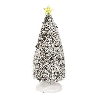 Image of Lemax 74263 Christmas Village Accessory: Clear Light Evergreen Tree (Large)