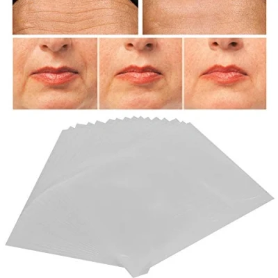 Image of Facial Smoothing Patch, Wrinkle Patches 256 pcs Patch Remover Strips Forehead Lines Removal for Reducing Eye and Around Mouth Upper Lip Wrinkles