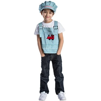 Image of Dress Up America Engineer Role Play Costume Kids Pretend Sets for Toddlers