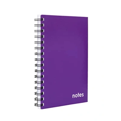 Image of Collins Essential A4 Ruled Notebook 80 Pages Purple
