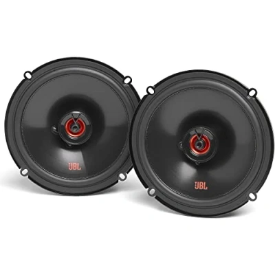 Image of JBL Club 620F 2 Way Car Speaker Set by Harman Kardon 180 Watt for Flat Installation Pieces HiFi Box Large 16 17 cm 6.5 Inch without Grille Cover