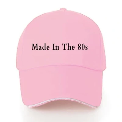 Image of FINDING CASE Women Men&#039;s Athletic Baseball Fitted Cap Plain for Men Classic Essentials Adjustable Sport Casual Sun Visor Hat… (Pink) (Made in The 80s White)