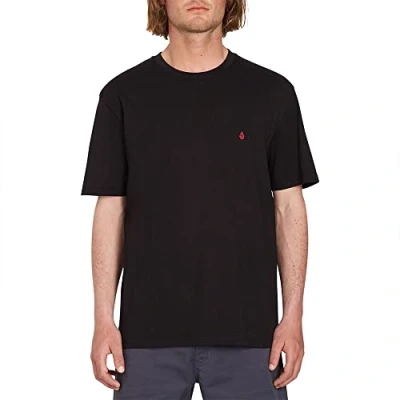 Image of Volcom Stone Blanks Basic Tshirt, Men&#039;s, Size: XL, Black