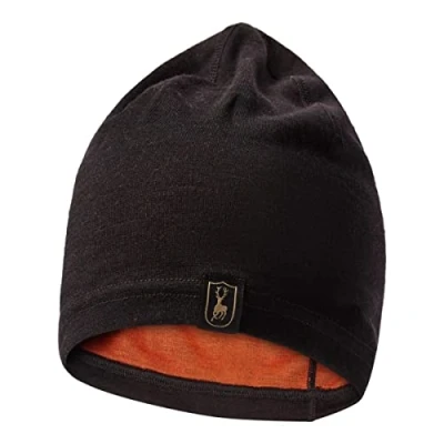 Image of Deerhunter Quinn Merino Beanie Black Oak One Size BlackOne SizeBlack