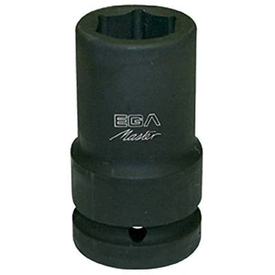 Image of 2x EGA Master Impact Socket Wrench 1&quot; 1.1/2&quot; Long Series (6 Edges)