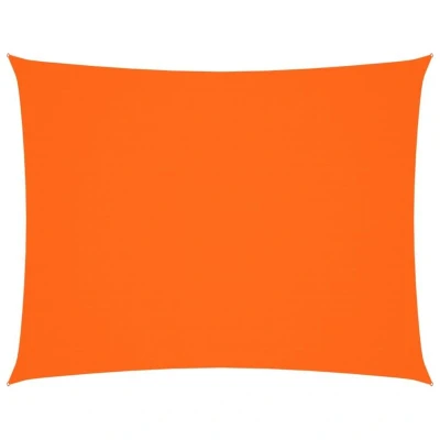Image of vidaXL Sunshade Sail Oxford Fabric Rectangular 3.5x4.5 m Orange