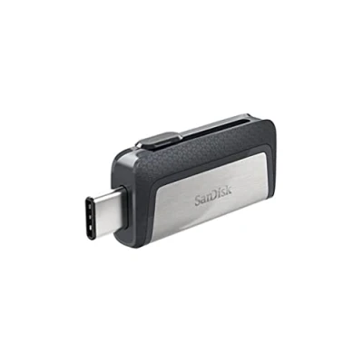 Image of SANDISK Ultra USB Type C &amp; 3.1 Dual Memory Stick 64 GB, Silver, Silver/Grey