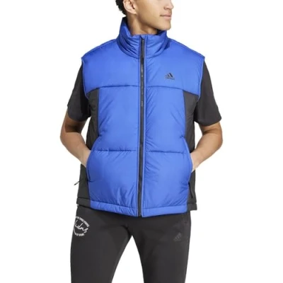 Image of adidas Men&#039;s BSC 3S PUFFY VEST, semi lucid blue, XL