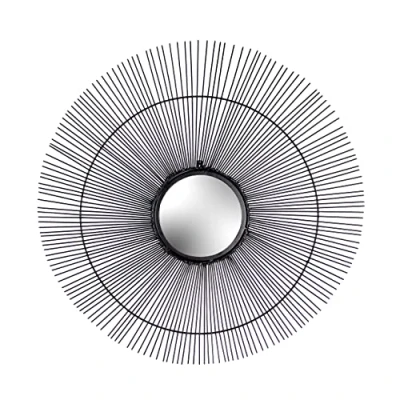 Image of Paoletti Wire Round Wall Mirror