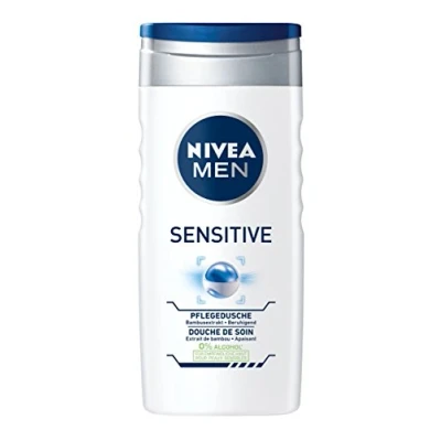 Image of Nivea Men Sensitive Shower Gel Pack of 2 x 250 ml