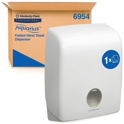 Image of AQUARIUS 6954 Folded Hand Towel Dispenser C Fold White